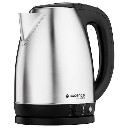 imagem-Chaleira Elétrica Inox Control 1,8L Cadence 127V - 110V