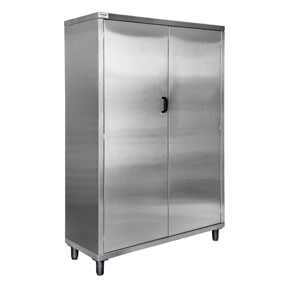 Armário Vertical de Materiais de Limpeza Aço Inox Atual Inox