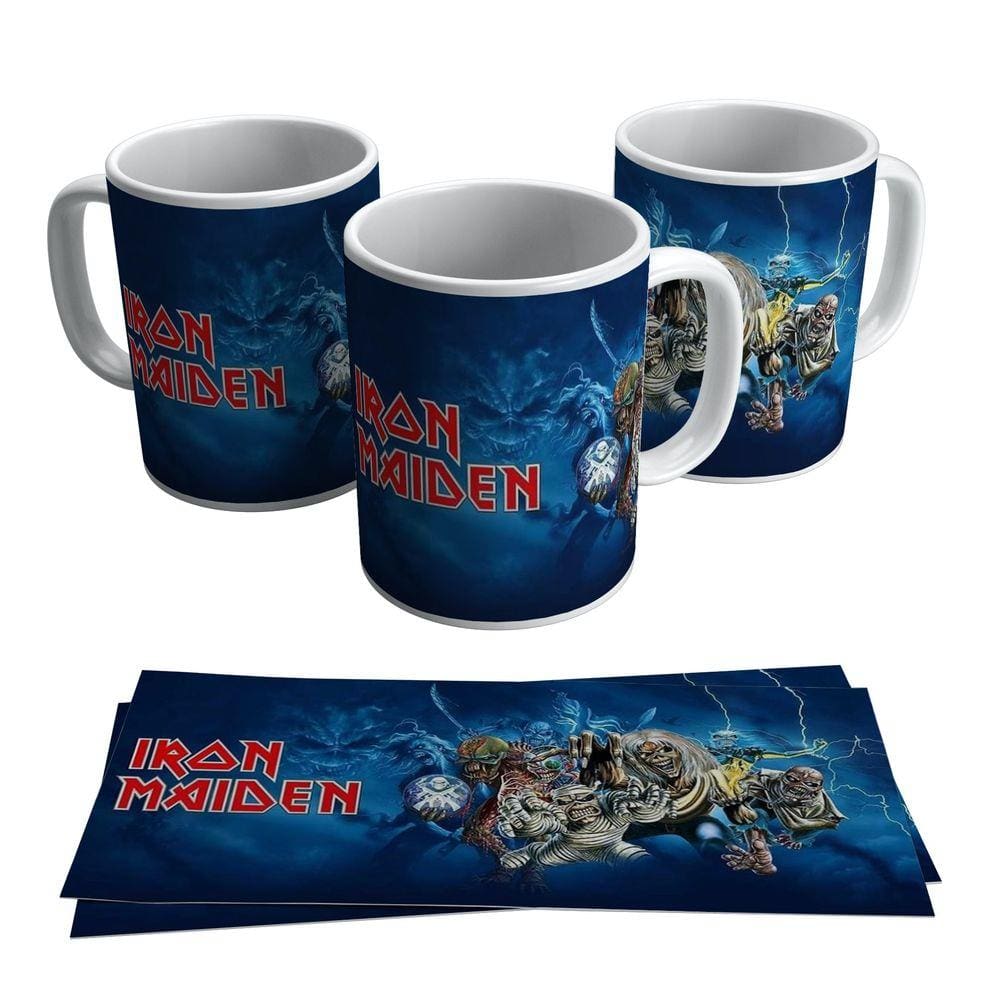 Caneca Iron Maiden Banda De Heavy Metal Música