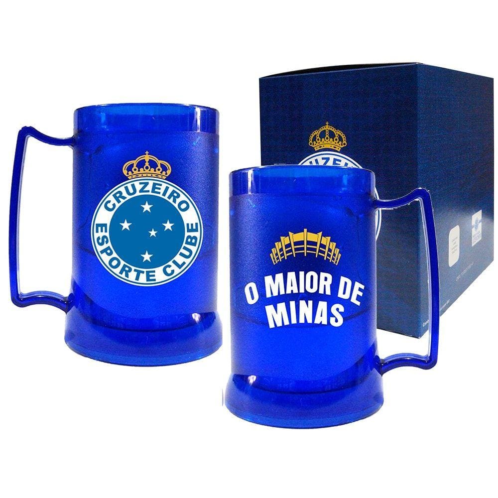 Caneca Gel Térmica 400ml Cruzeiro - Maior de Minas