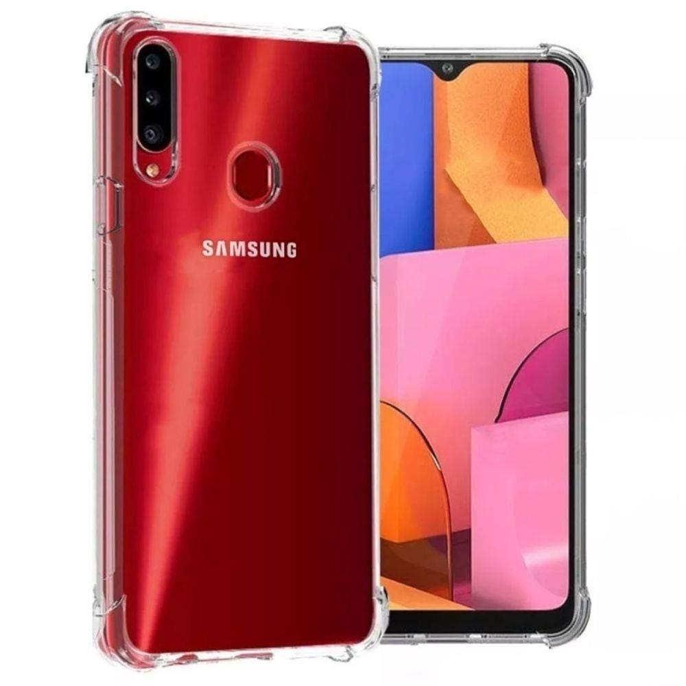 Capinha Silicone Antichoque Samsung Galaxy A20S