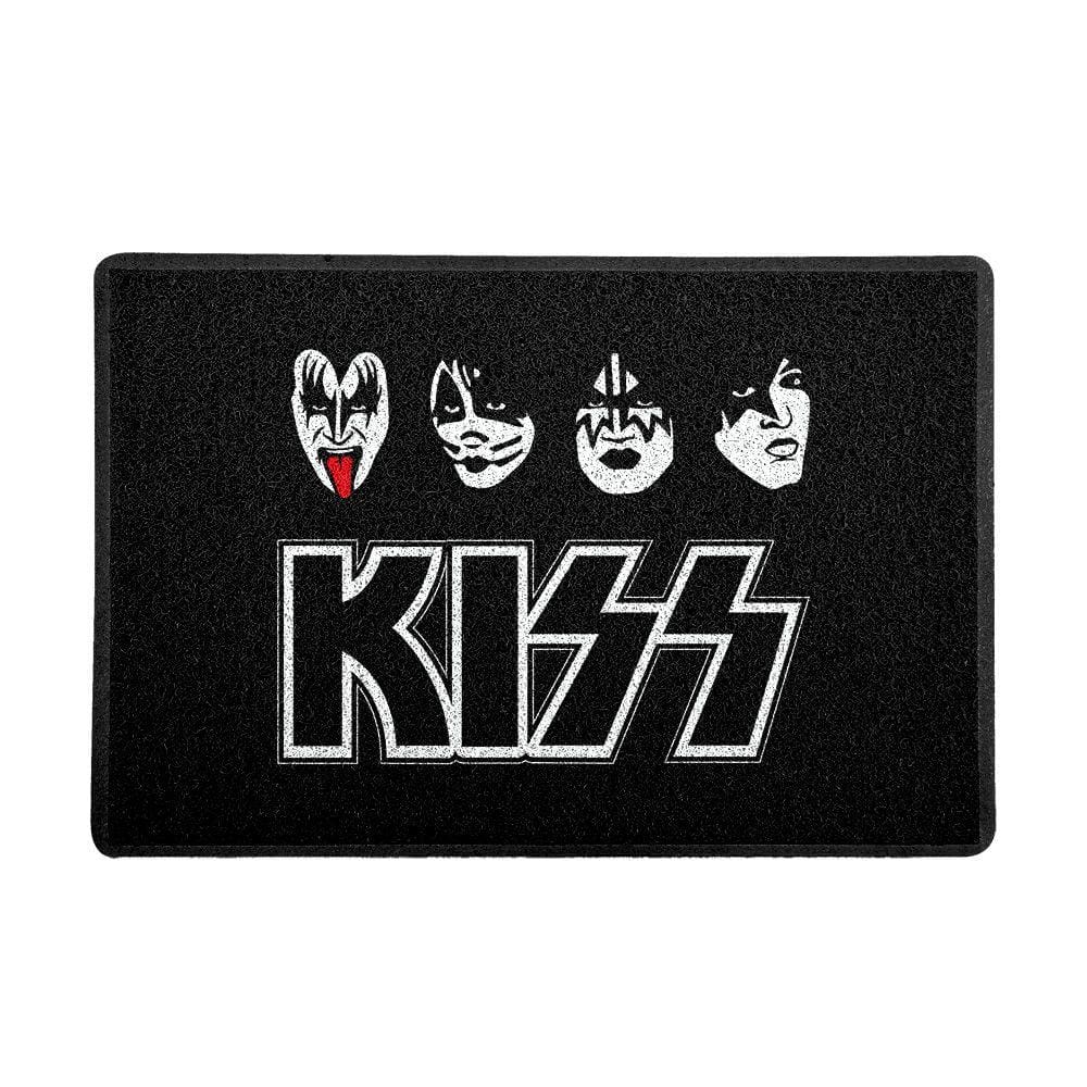 Capacho 60x40cm Kiss Rostos