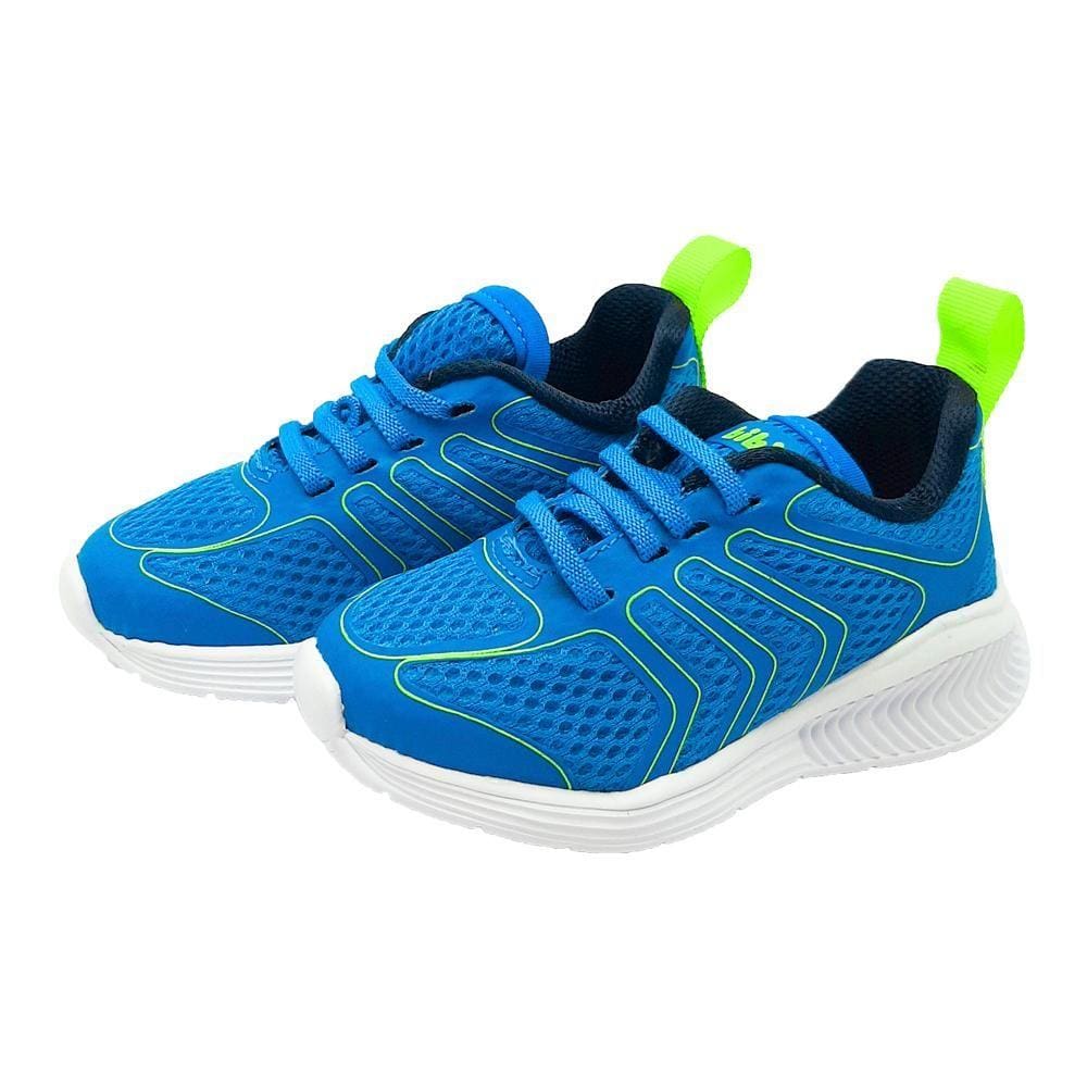 Tênis Infantil Bibi Fly Baby Tecido Aqua/Amarelo V21 1136062