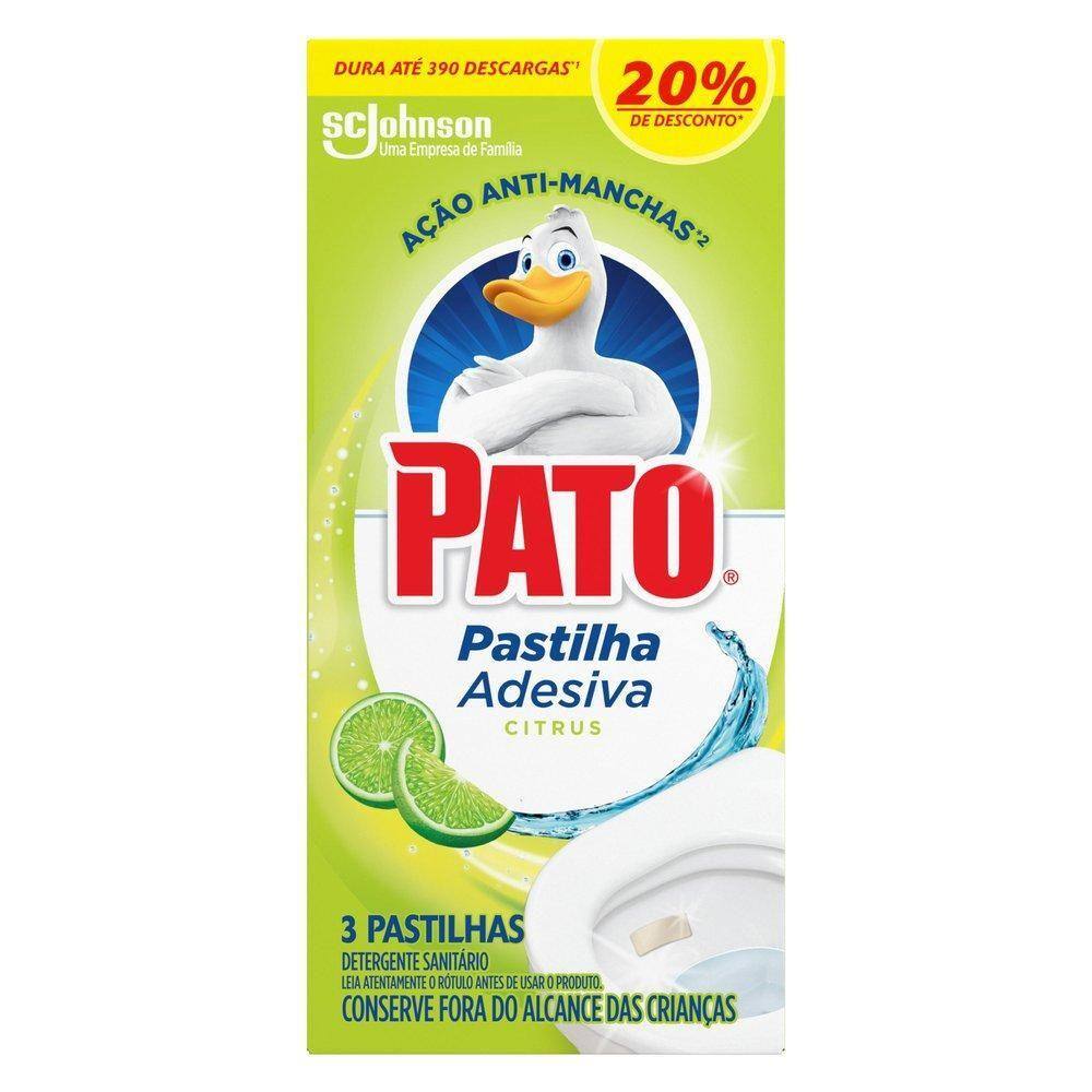 Detergente Sanitário Pato Pastilha Adesiva Citrus