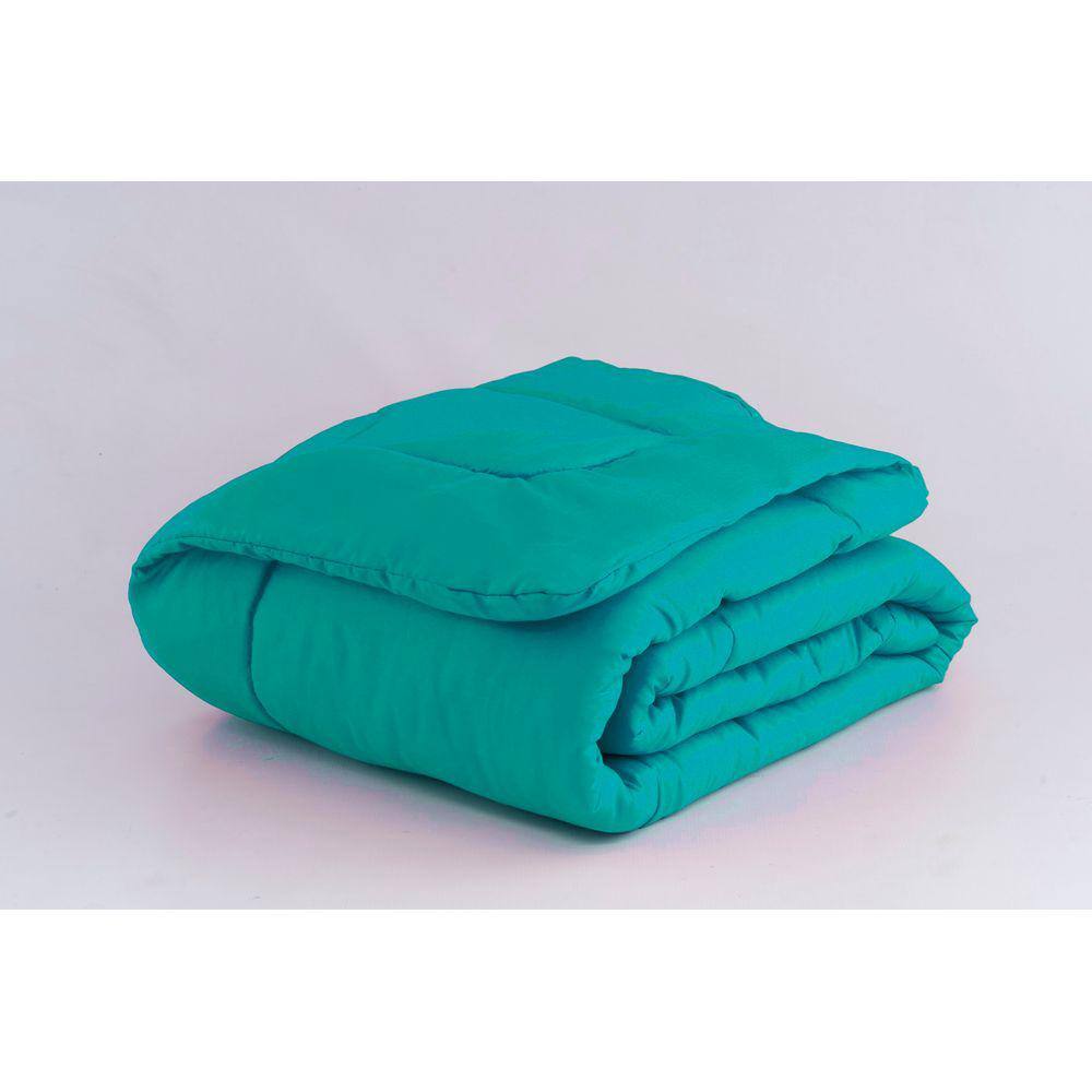 Kit Edredom Casal Queen Jogo de Lençol 06 peças Aconchego Dupla Face Casa Dona