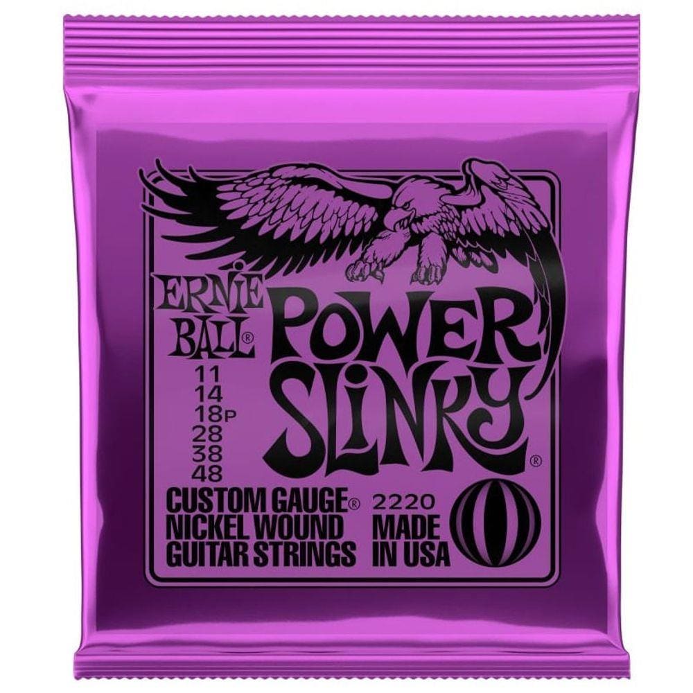 Encordoamento Guitarra Ernie Ball 011.048 Power Slinky