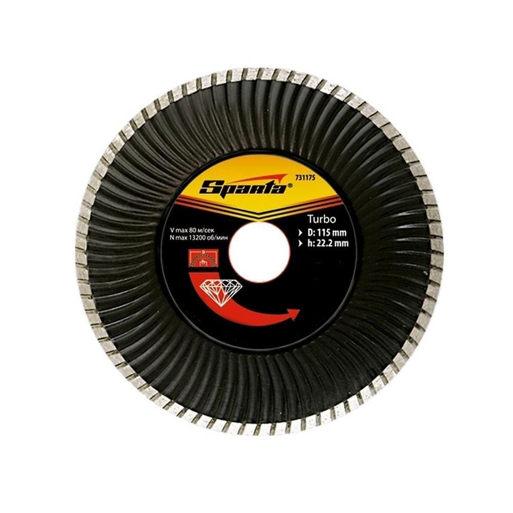 Disco Diamantado Turbo 180x222mm Corte a Seco