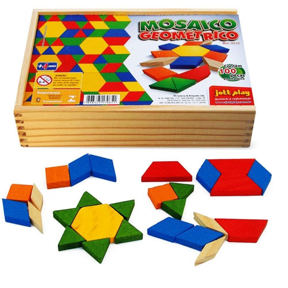Mosaico Geométrico  Brinquedo Educativo