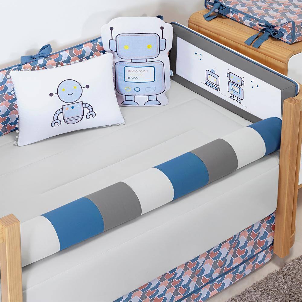 Saia de Berço Batistela Baby Robô (Padrão Americano) 63604