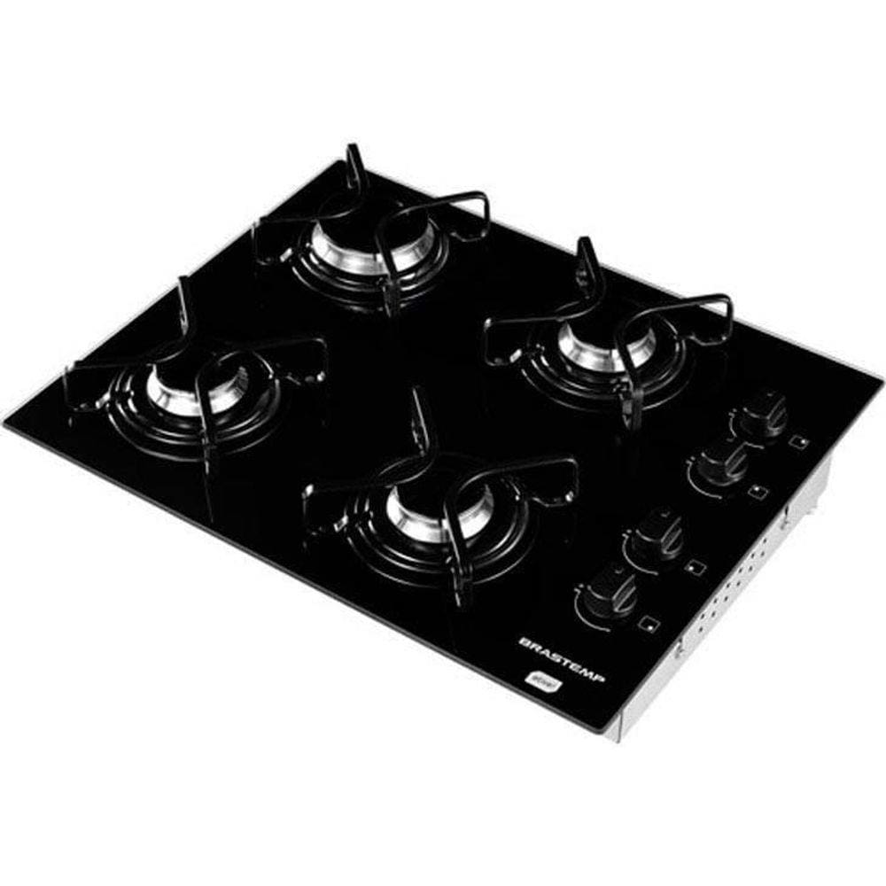 Cooktop 5 bocas brastemp com grade piatina e acendimento automatico