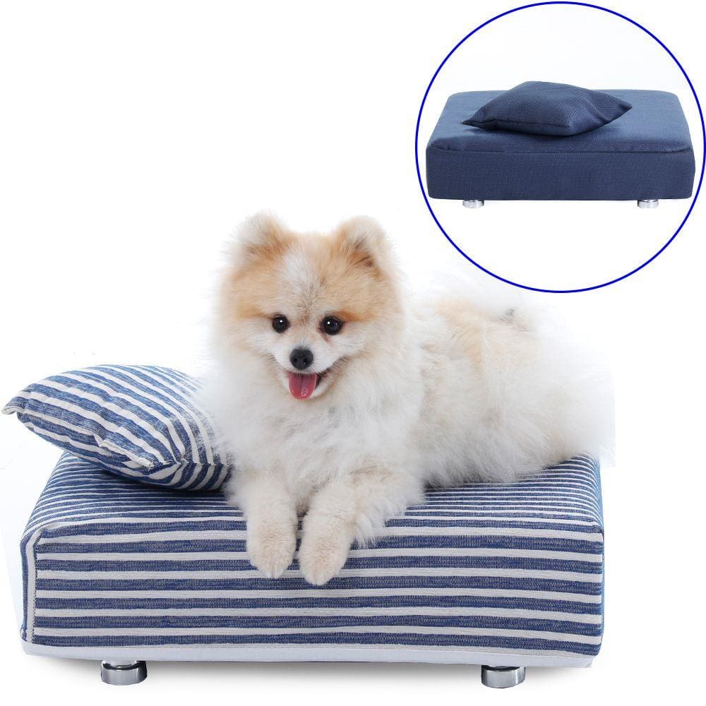 Cama Box Para Cachorro + 2 Travesseiros + 2 Capas - Caminha Pet - BF Colchões