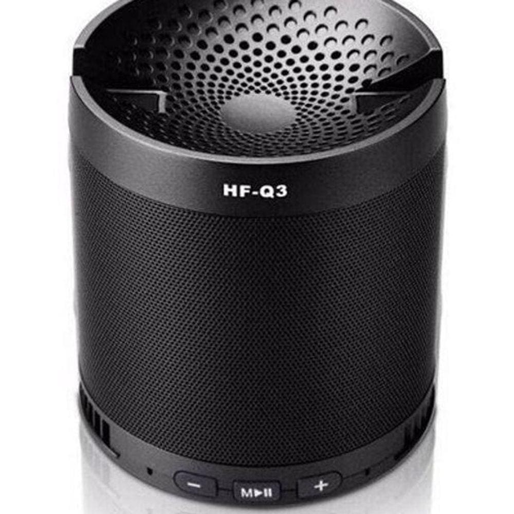 Caixa De Som Q3 Bluetooth Wireles Mp3 Usb Caixinha Com Rádio