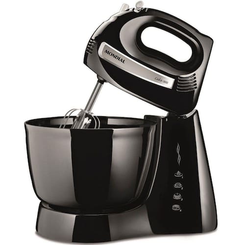imagem-Batedeira Mondial 500W 4 Velocidades B50-B - 110V