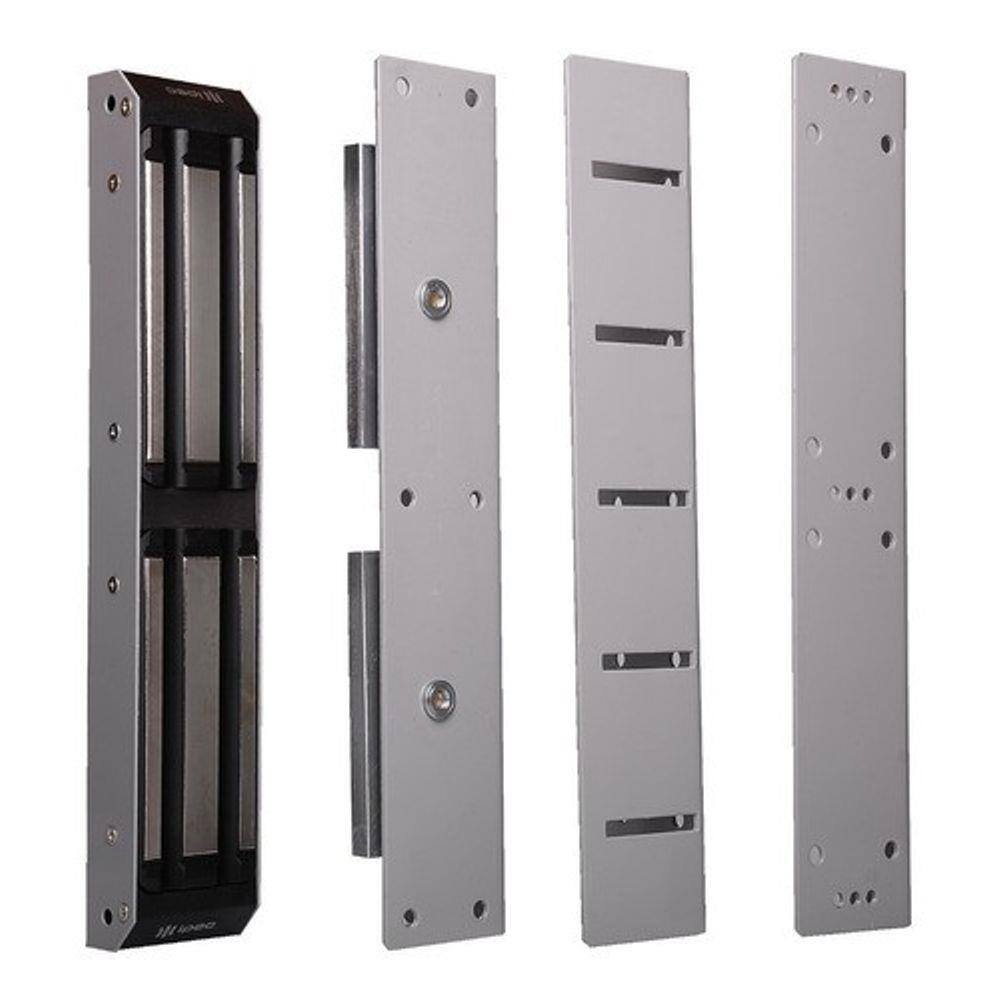 Fechadura Magnética Para Porta M300 300kgs 2 Blanques Ipec