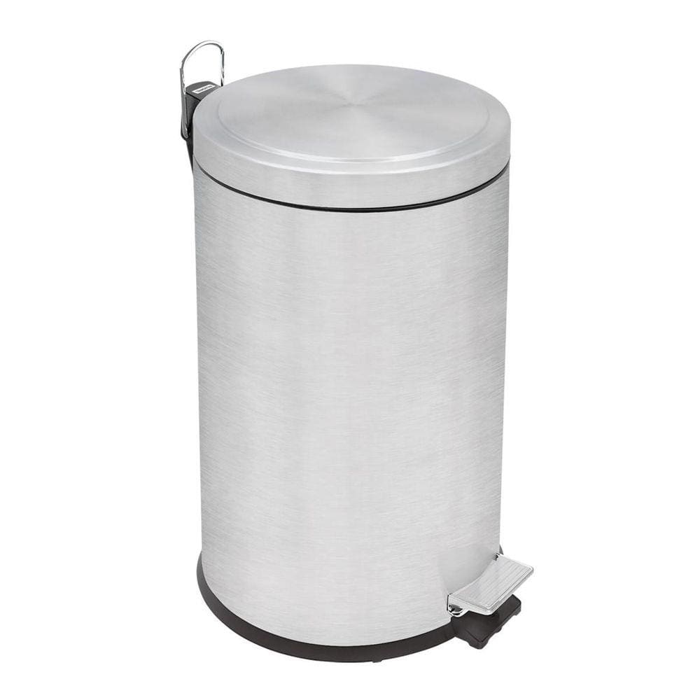 Lixeira Tramontina Brasil Plus Inox Balde Removível 12L