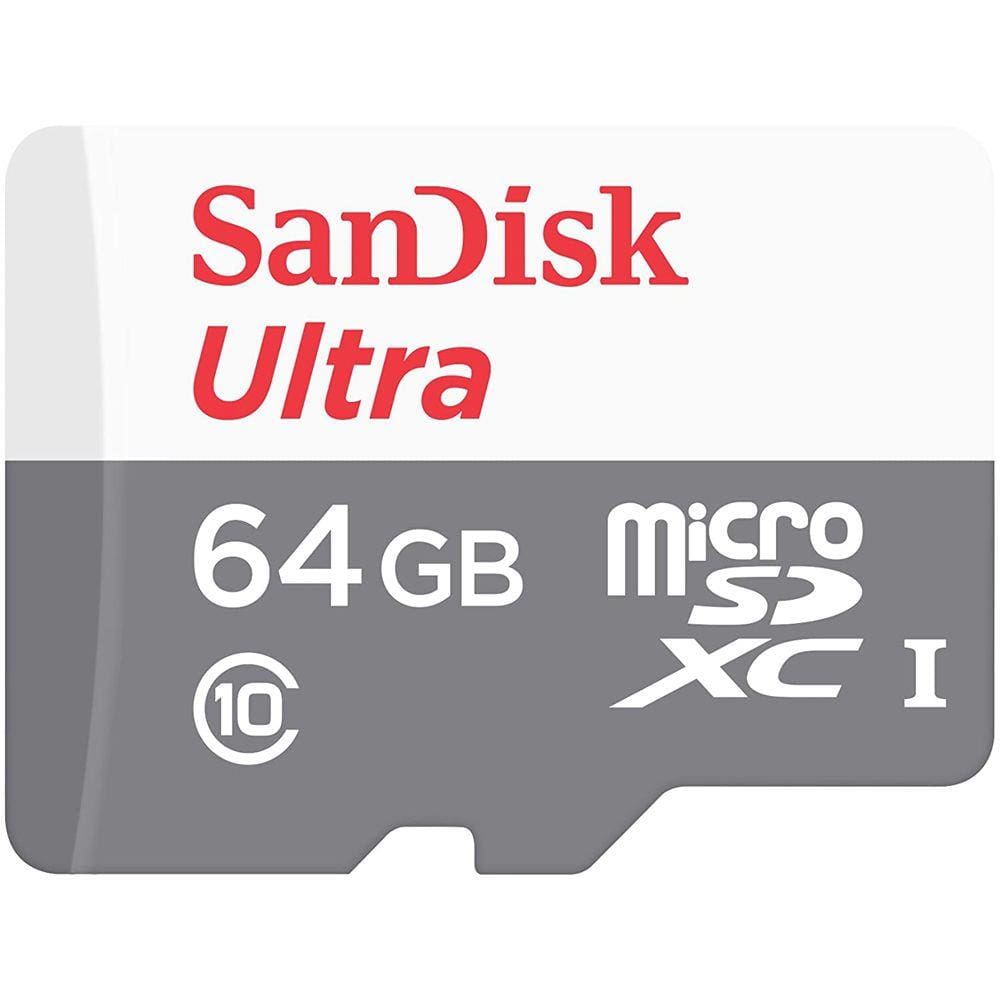 Cartão Memória 64gb Micro Sd Ultra 100mbs Classe 10 Sandisk