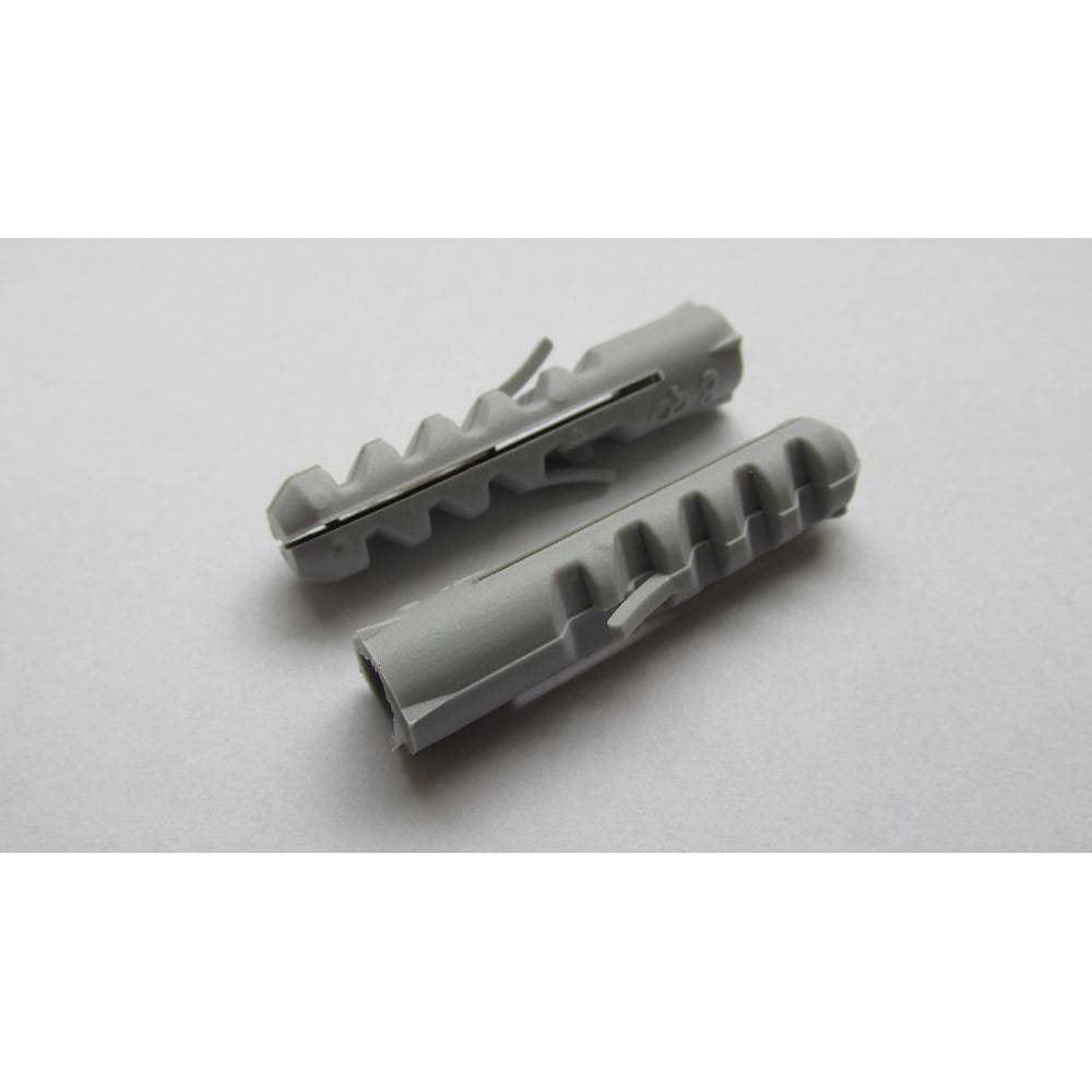 Bucha 7mm 10 Peças Cinza