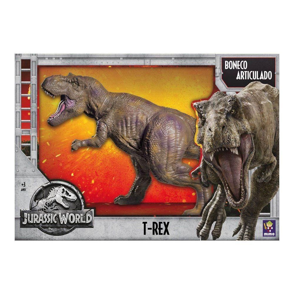 T-Rex Boneco Jurassic World 48 Cm - Mimo