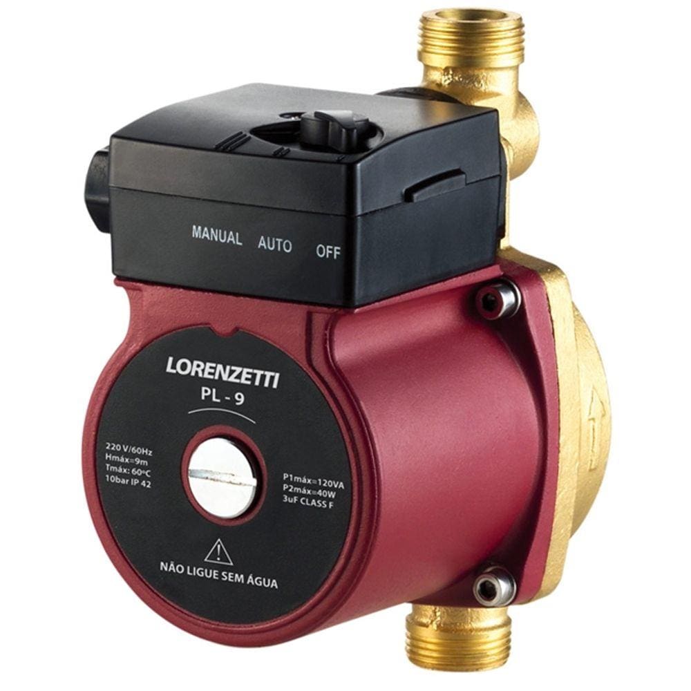 Pressurizador Lorenzetti Pl 9 127V