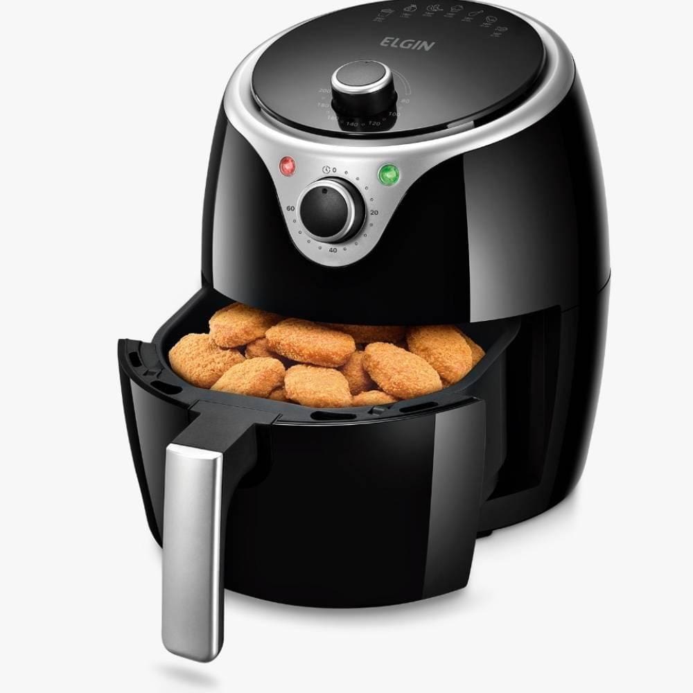 Fritadeira Eletrica Sem Oleo Elgin 3,5l 1240w