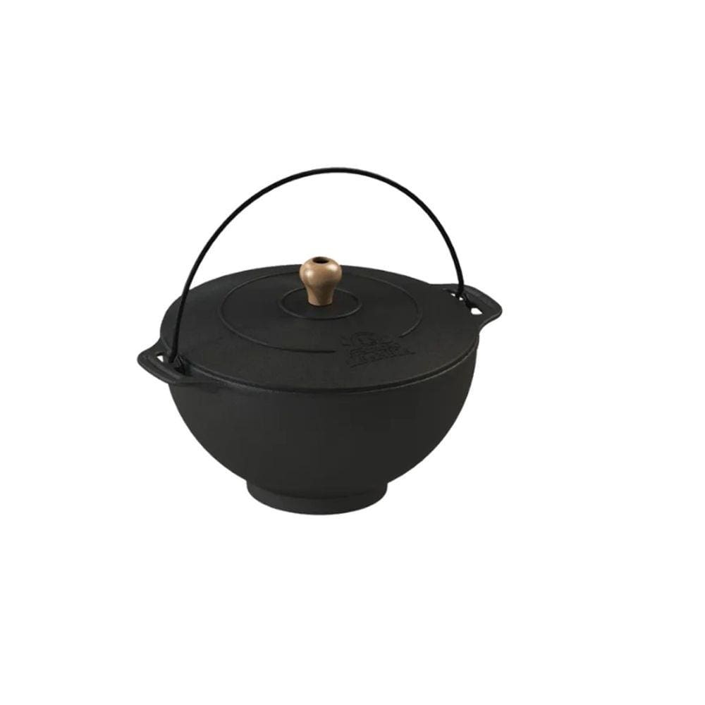 Panela Polenteira Ferro Fundido Tampa Ferro Libaneza 5 Lts
