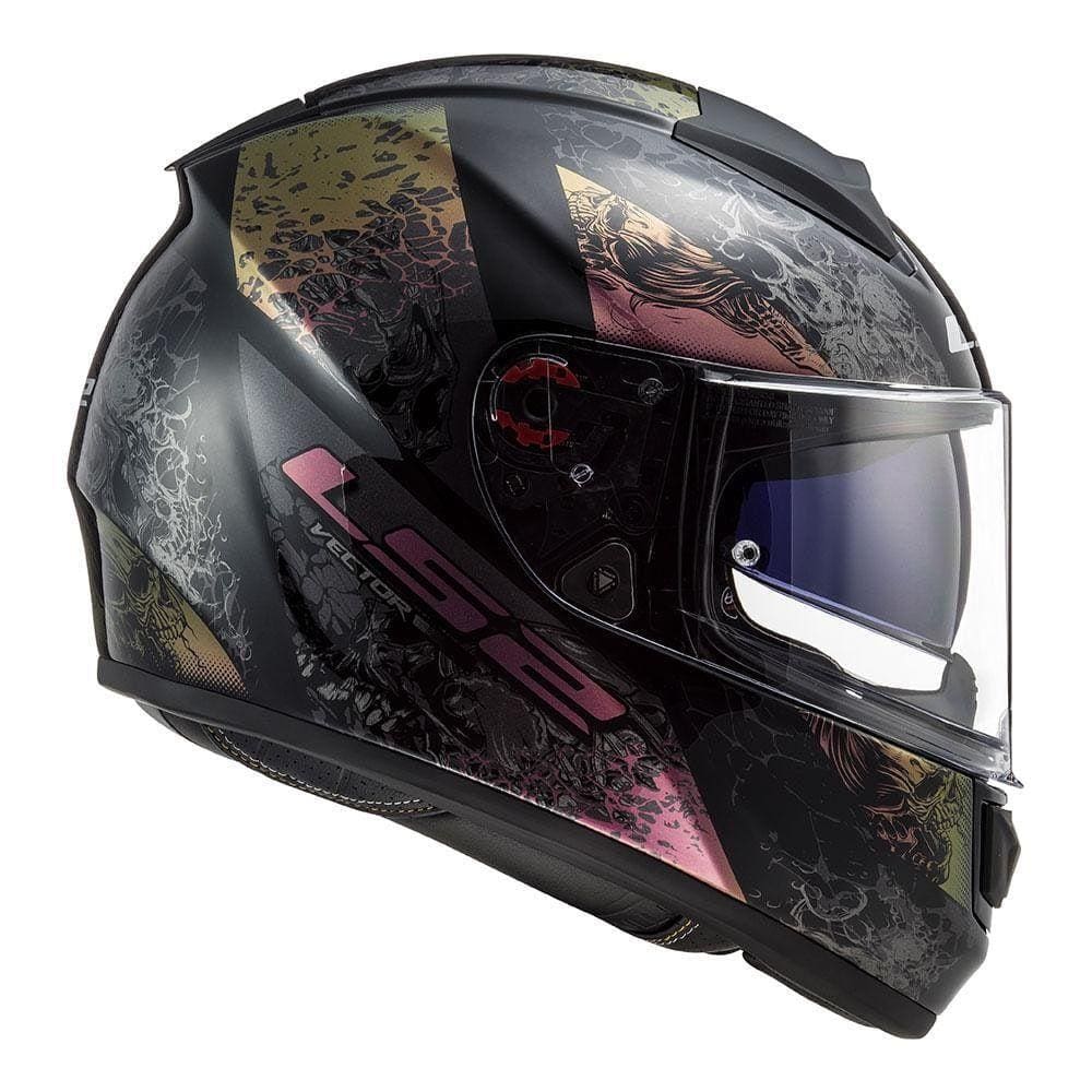 Ls2 Cap Vector Evo Ff397 Swipe Rainbow 60/L
