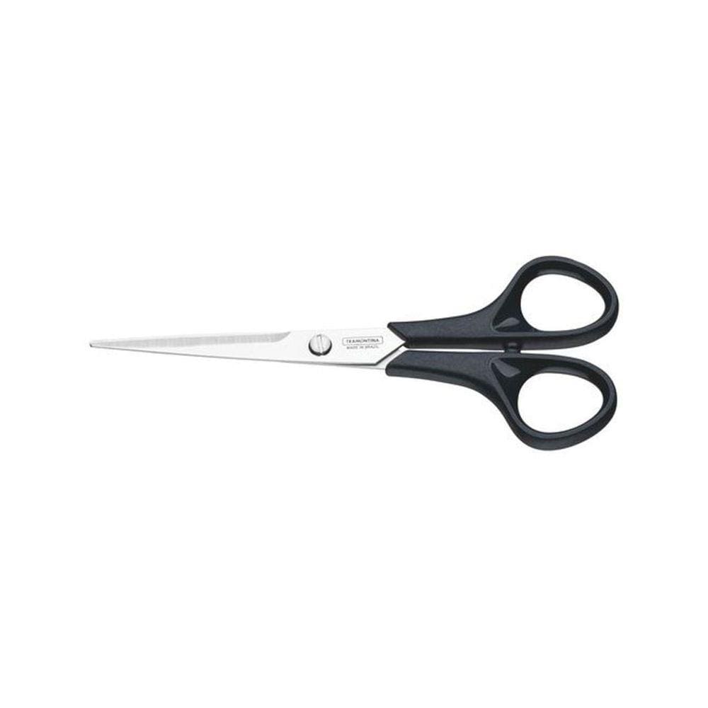 Tesoura Cabeleireiro Inox 6 Supercort Onix Tramontina