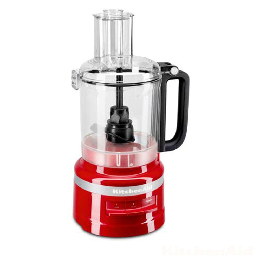 Processador de Alimentos KitchenAid Empire Red com 03 Velocidades, Capacidade 2,1 Litros e Múltiplas Funções - KJA09BV