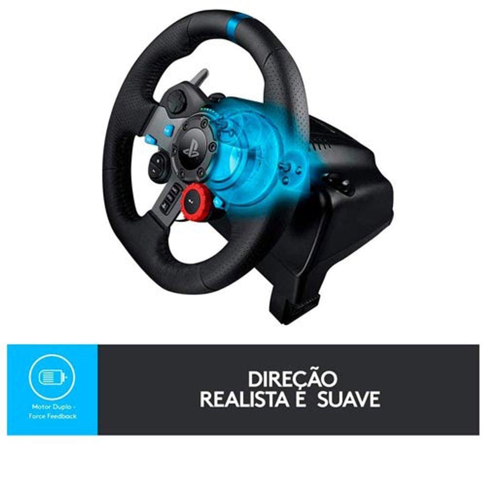 Volante Logitech Driving Force G29 Para PS4 | Extra