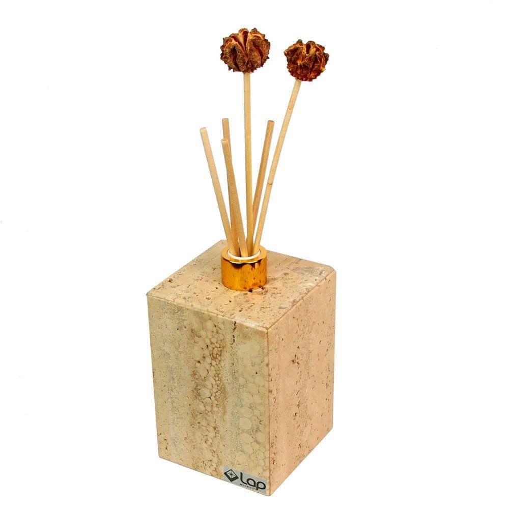 Difusor de Essência Travertino Romano Com Válvula 12x8,5 cm