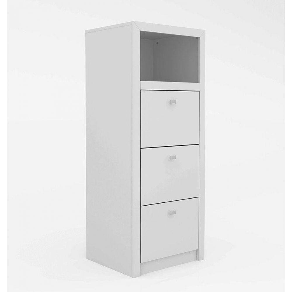 Armário Arquivo para Pasta Suspensa Branco Tecno Mobili