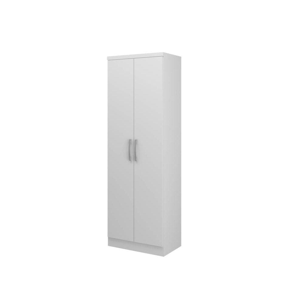 Armário Utilitário Multiuso 2 Portas Branco Carraro