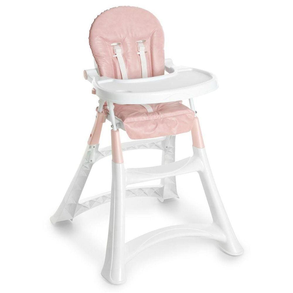 Cadeira De Refeição Alta Premium Rosa - Galzerano