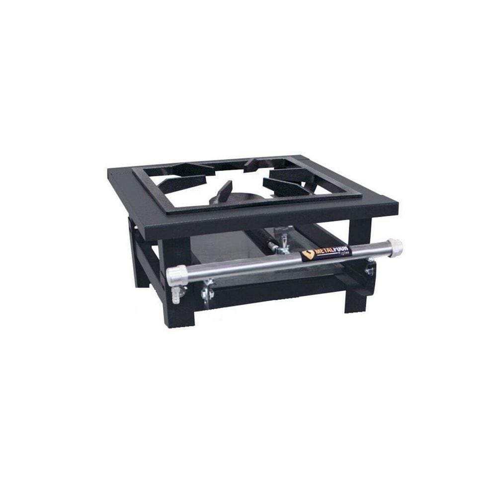 Fogão 1 Bocas Metalfour Alta Pressão Preto