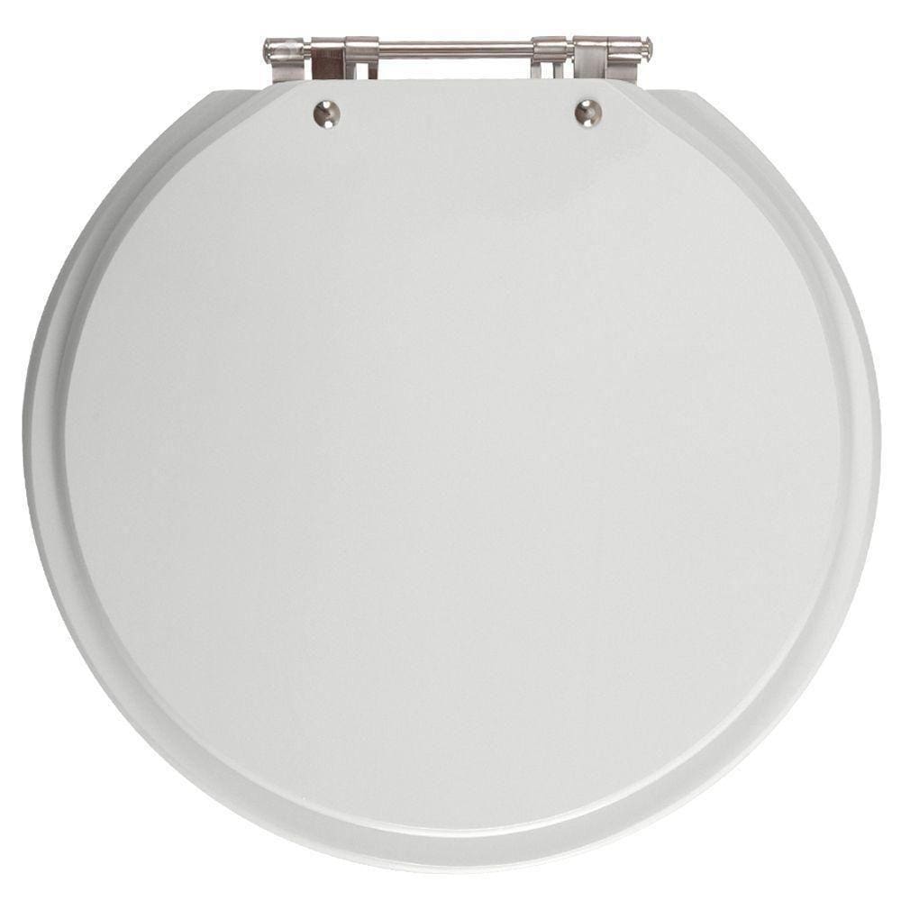 Assento Sanitário Futura Cinza para Vaso Hervy