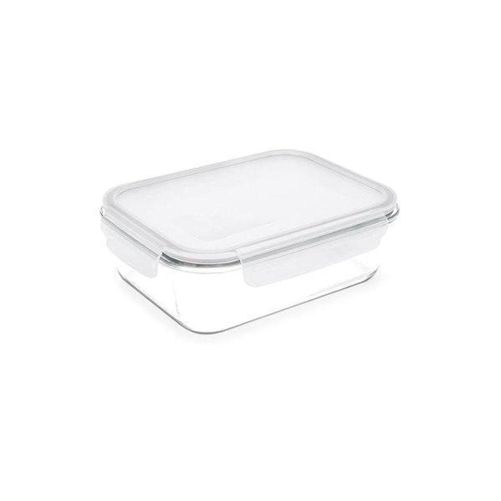Pote Retangular Hermetico 1L 21X15X7Cm Lock&Stock Brinox