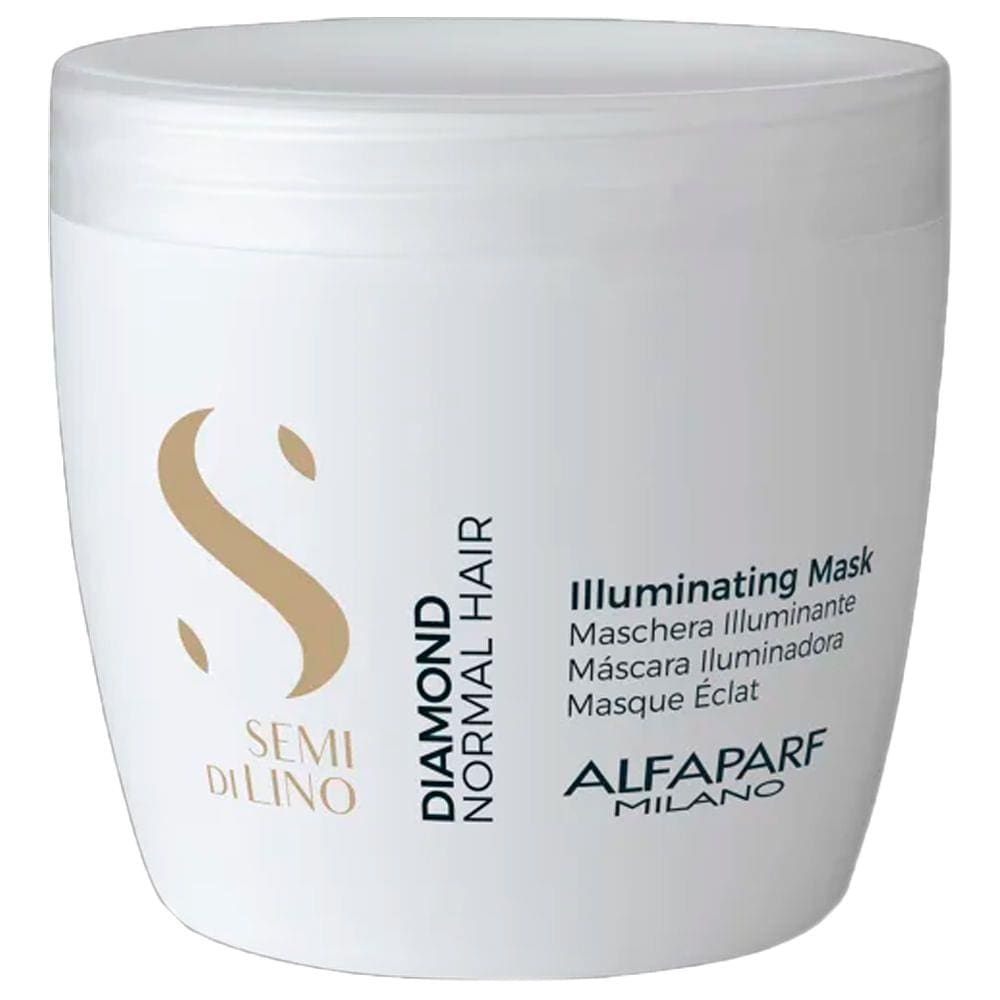 Máscara Alfaparf Semi Di Lino Diamond llluminating 500ml