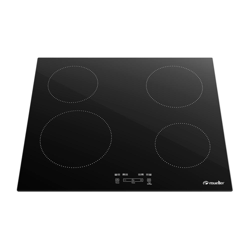 Cooktop Mueller 4 Bocas de Indução com Turbo MCI014BG1 220V