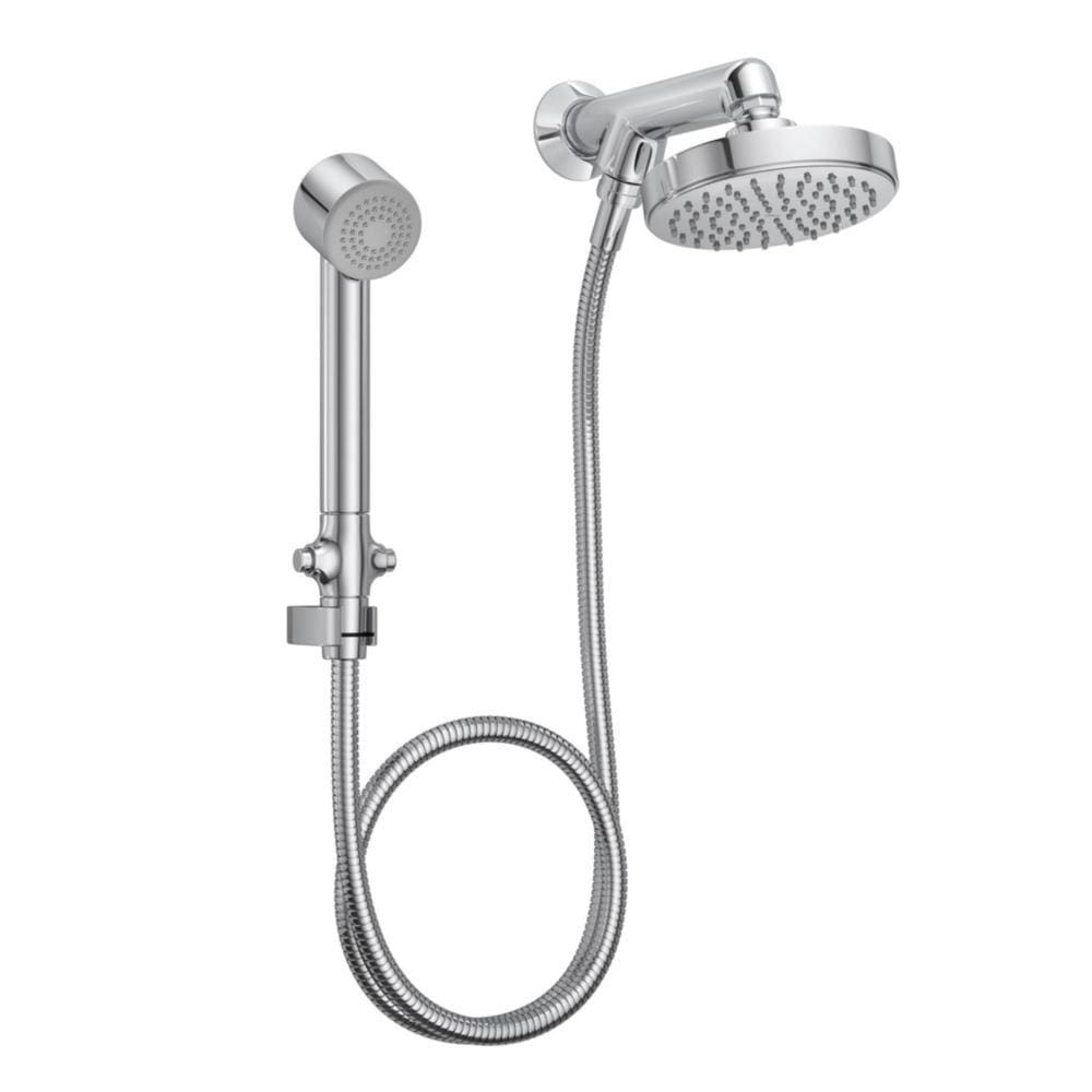 Chuveiro com Desviador e Ducha Manual Flex Cromado Deca
