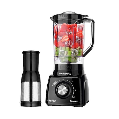 imagem-Liquidificador L99 Turbo Power 3 velocidades e Pulsar 500W de Potência Mondial - 220V