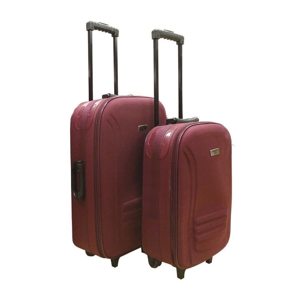 Conjunto malas de viagem P e M Lucerna Swiss Move Vinho