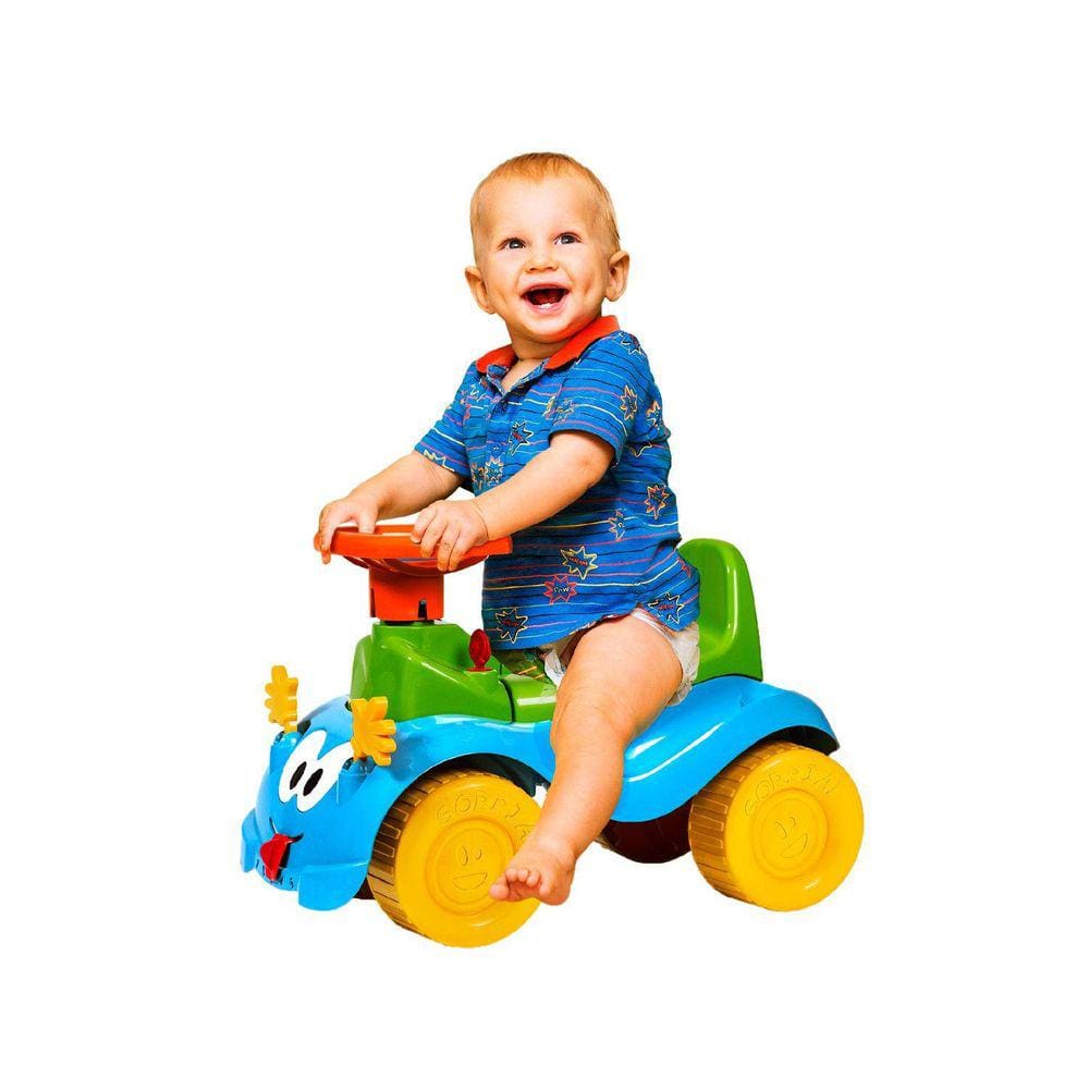 Andador Infantil Totokinha Bolinha Menino Cardoso Toys