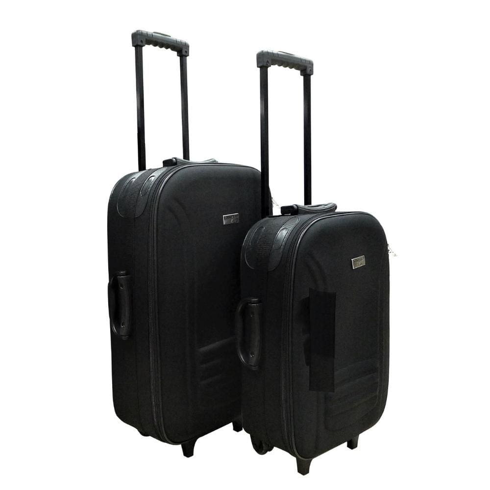 Conjunto malas de viagem P e M Lucerna Swiss Move Preta