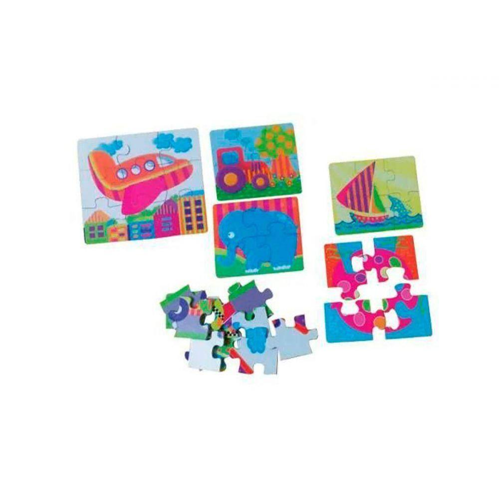 Brinquedos Educativos Quebra Cabeça Divertido 38 Peças