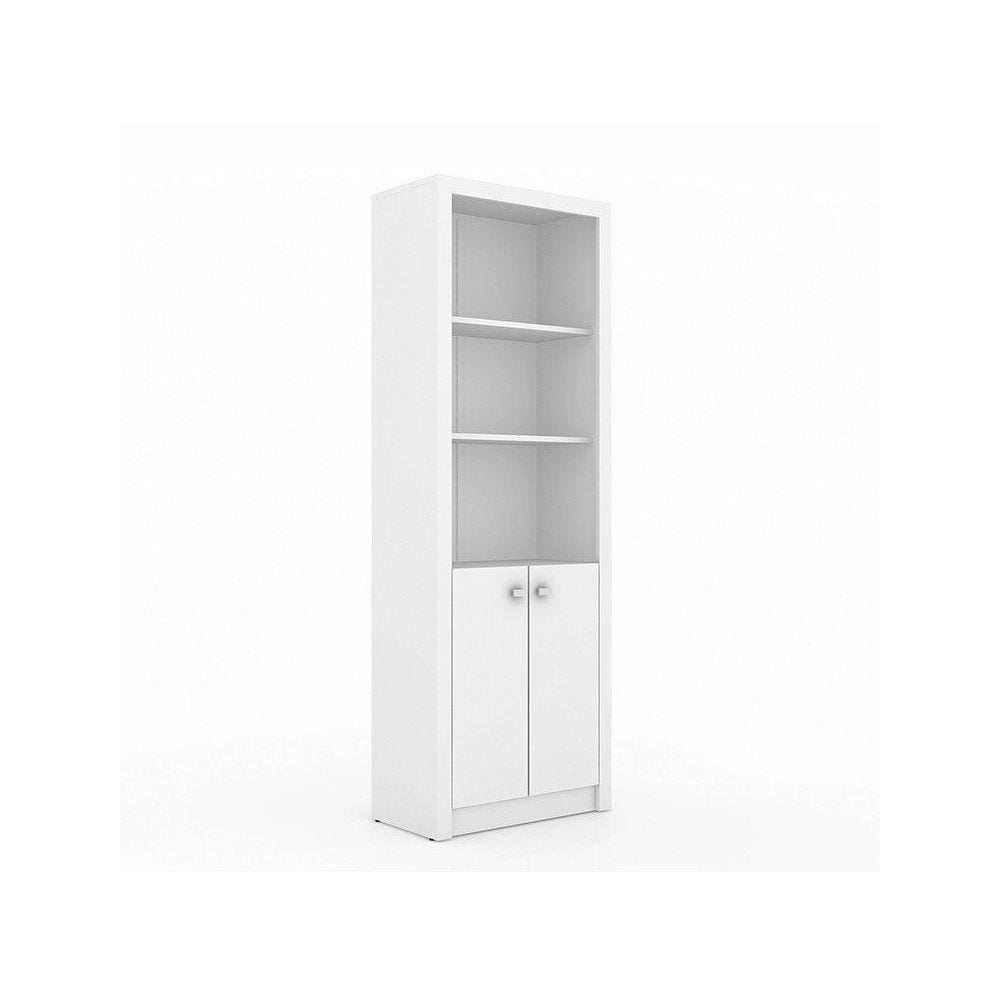 Armário para Escritório 02 Portas Branco Tecno Mobili