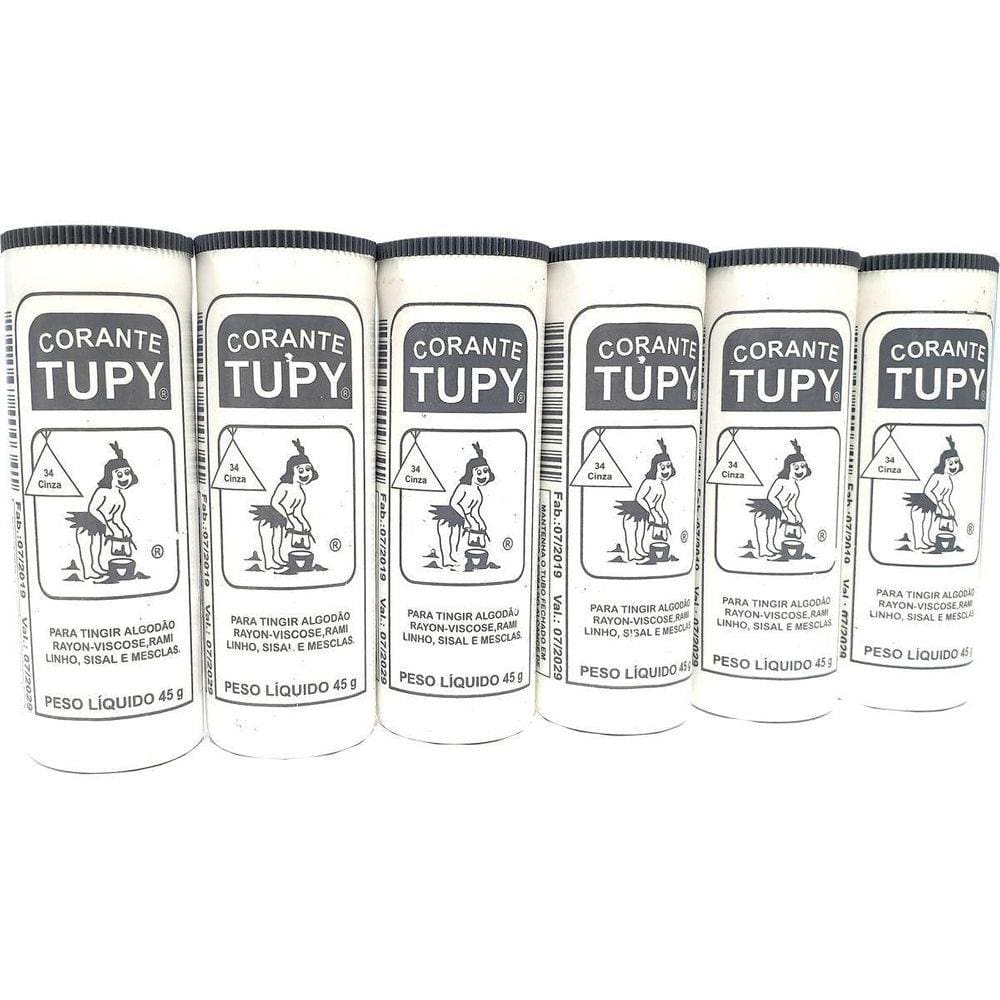 Corante Em Pó Cinza Tupy Algodão