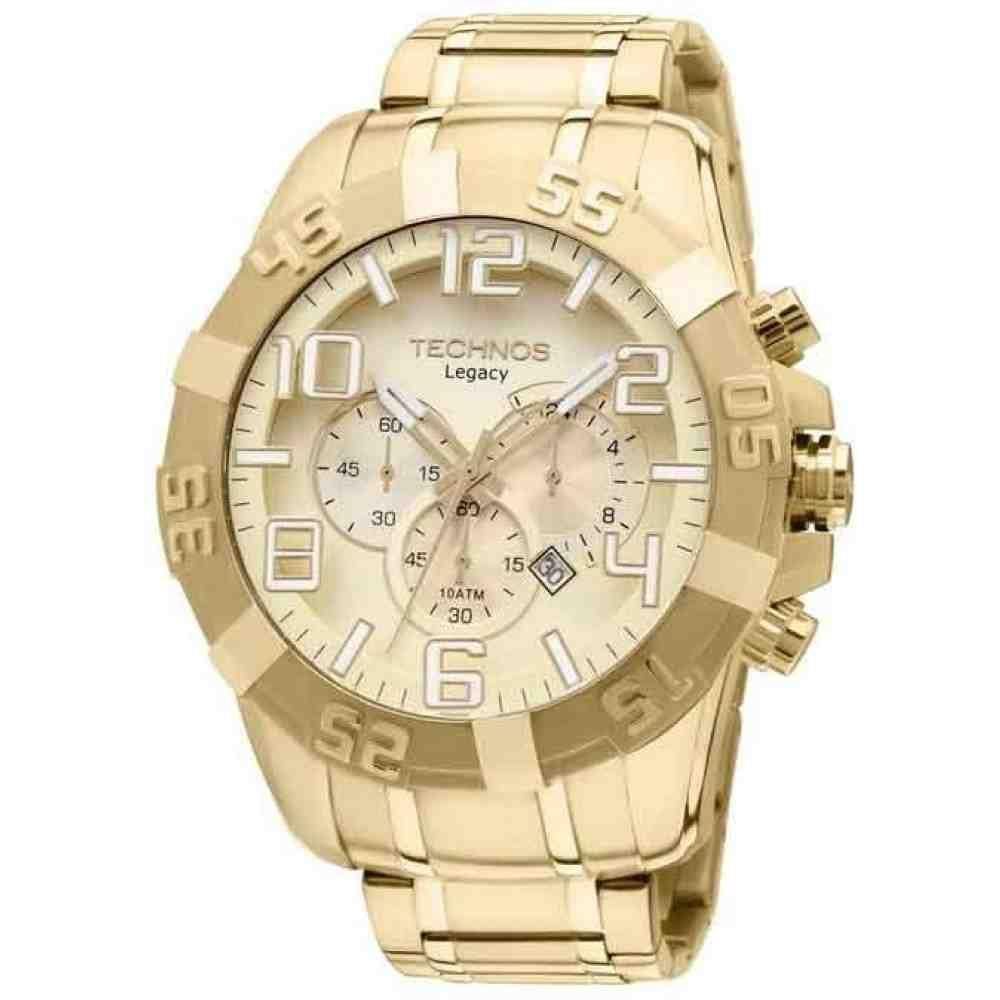 Relógio Technos Masculino Dourado - OS20IK/4X