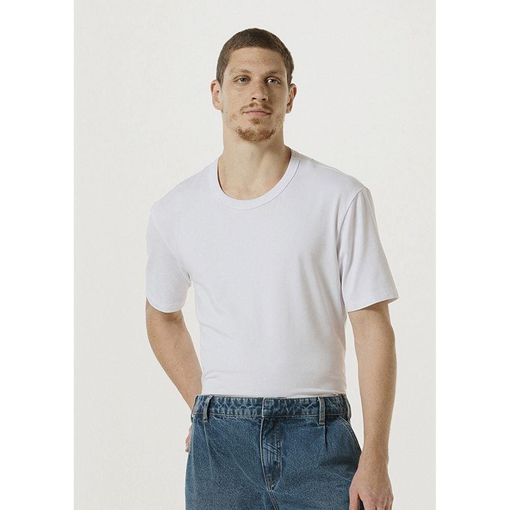 Camiseta Básica Manga Curta Masculina Em Malha H+