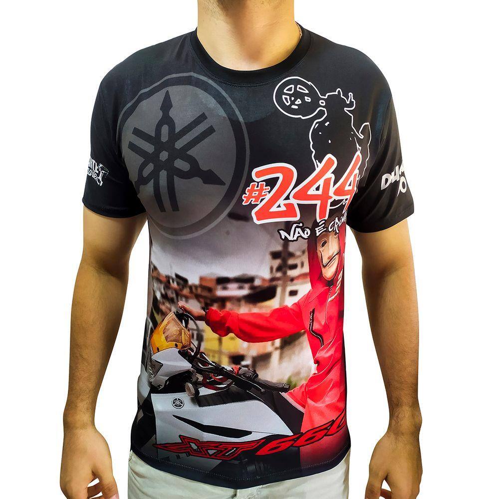 Camiseta 244 Não é Crime - Grau é Arte - Innove Sports