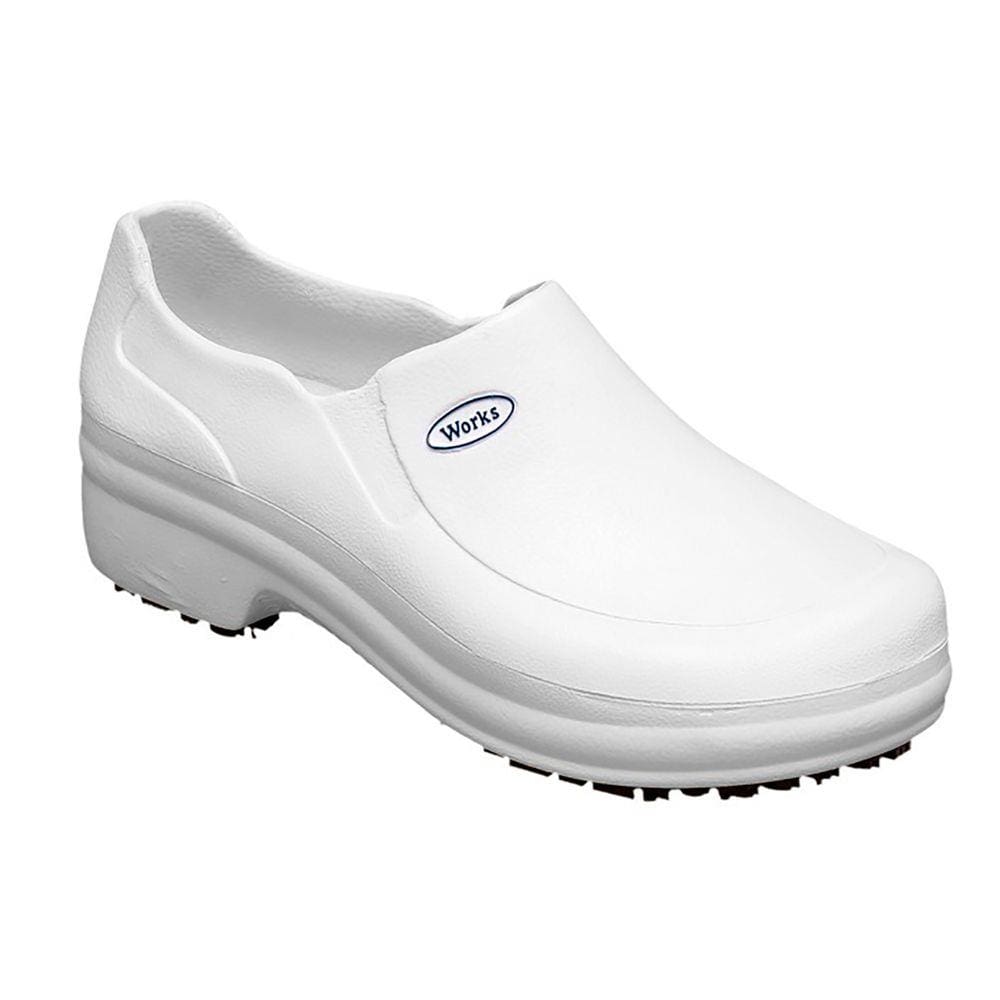 Tênis Profissional SoftWorks BB65 Antiderrapante Trabalho Unissex - Branco